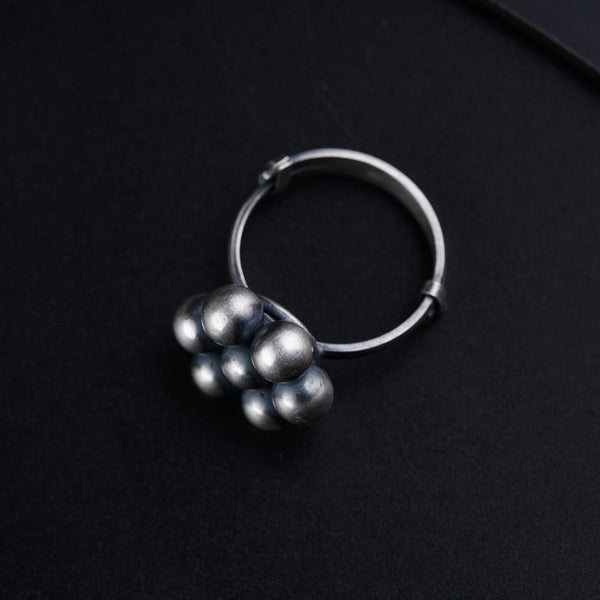 a close up of a metal object on a table