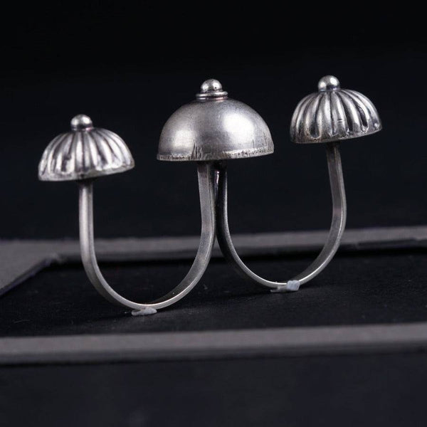 Dome Two Finger Ring
