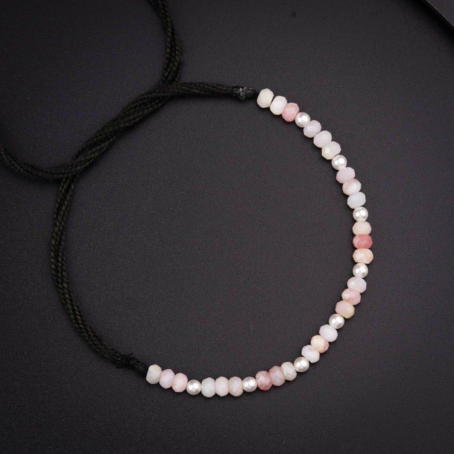 Pearl & Semiprecious Stones Anklets