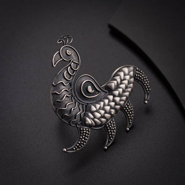 Mayur Ring: Big  (Adjustable)