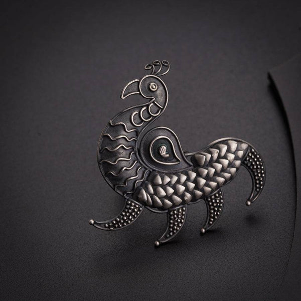 Mayur Ring: Big  (Adjustable)