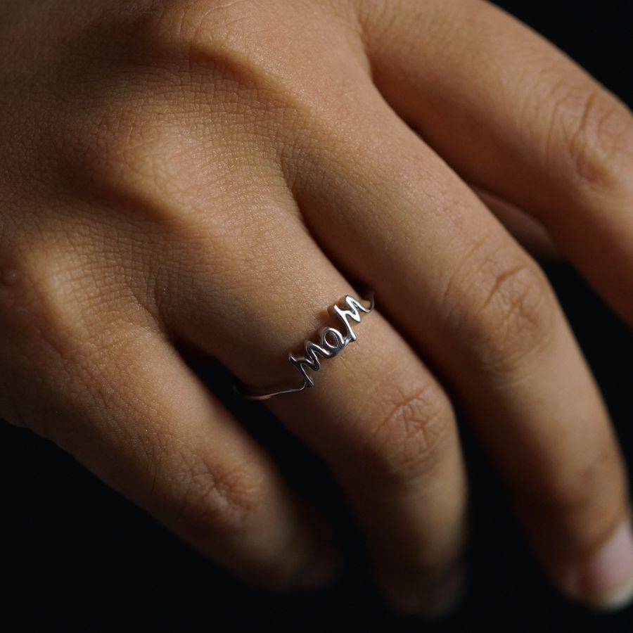 a close up of a person's hand with a ring on it