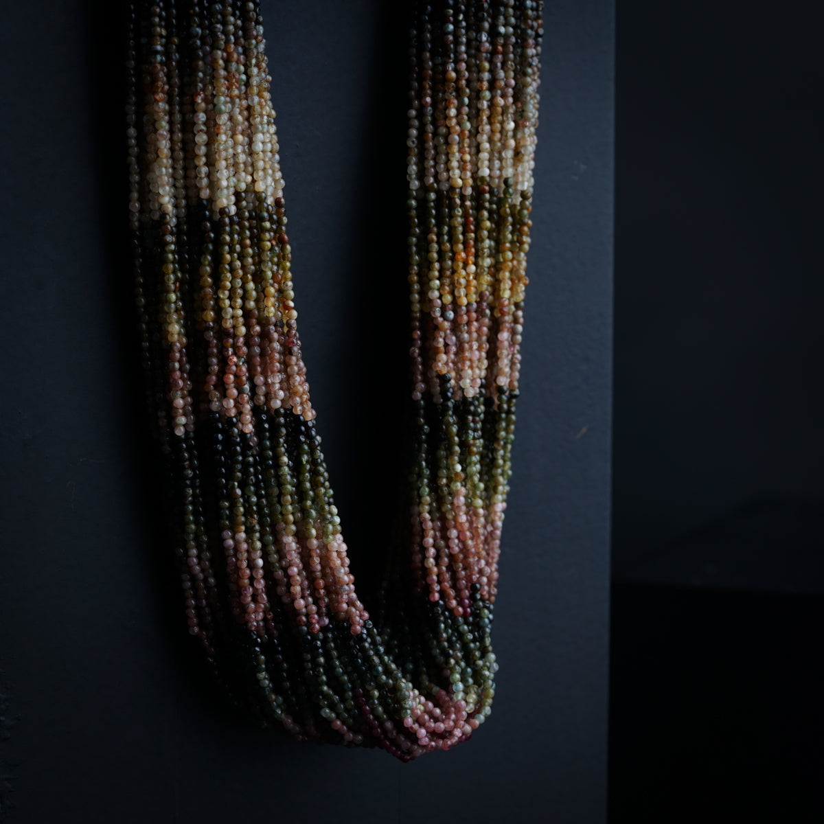 Multi- Layer Tourmaline Necklace