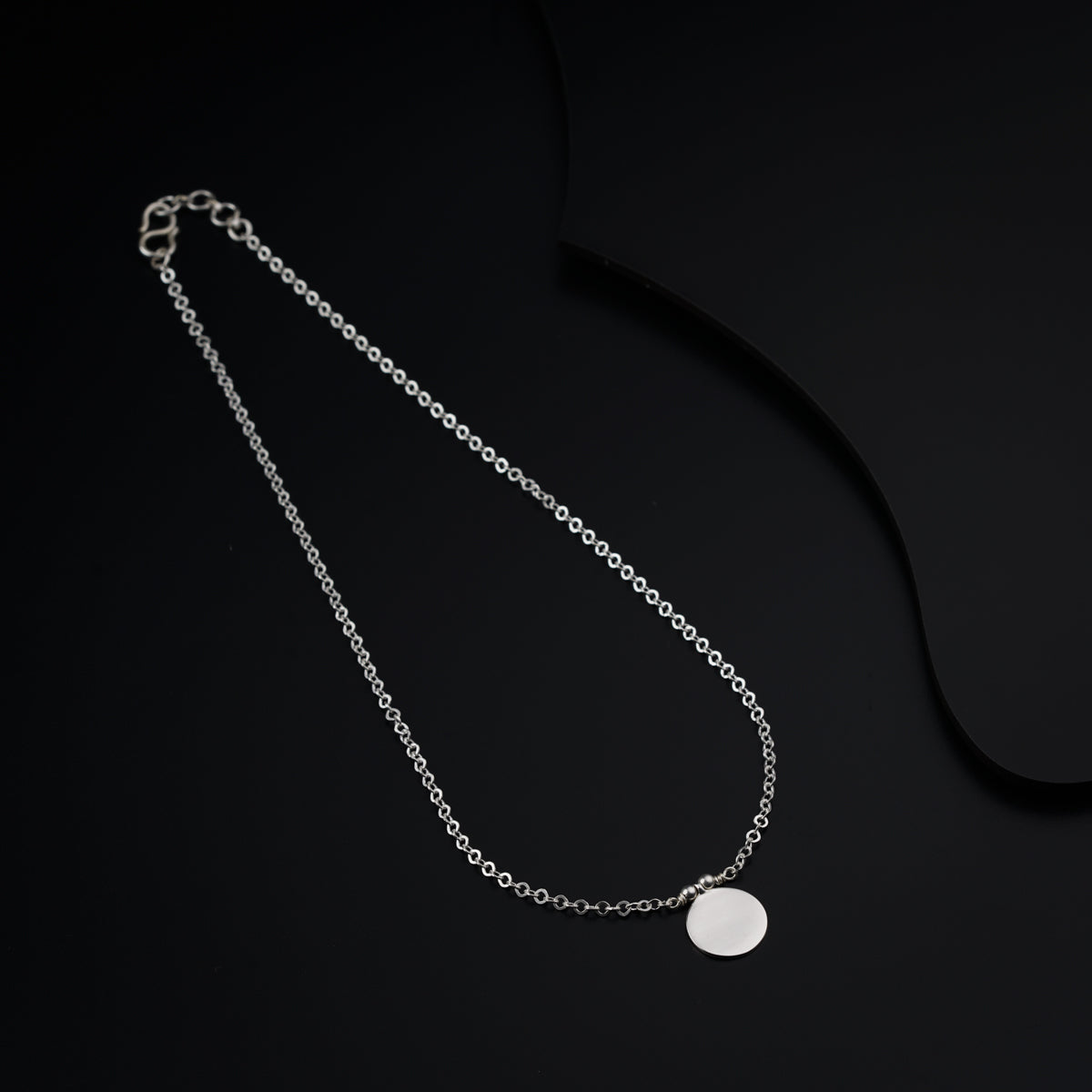 Single Coin Necklace: Small