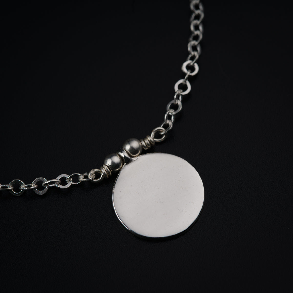 Single Coin Necklace: Small